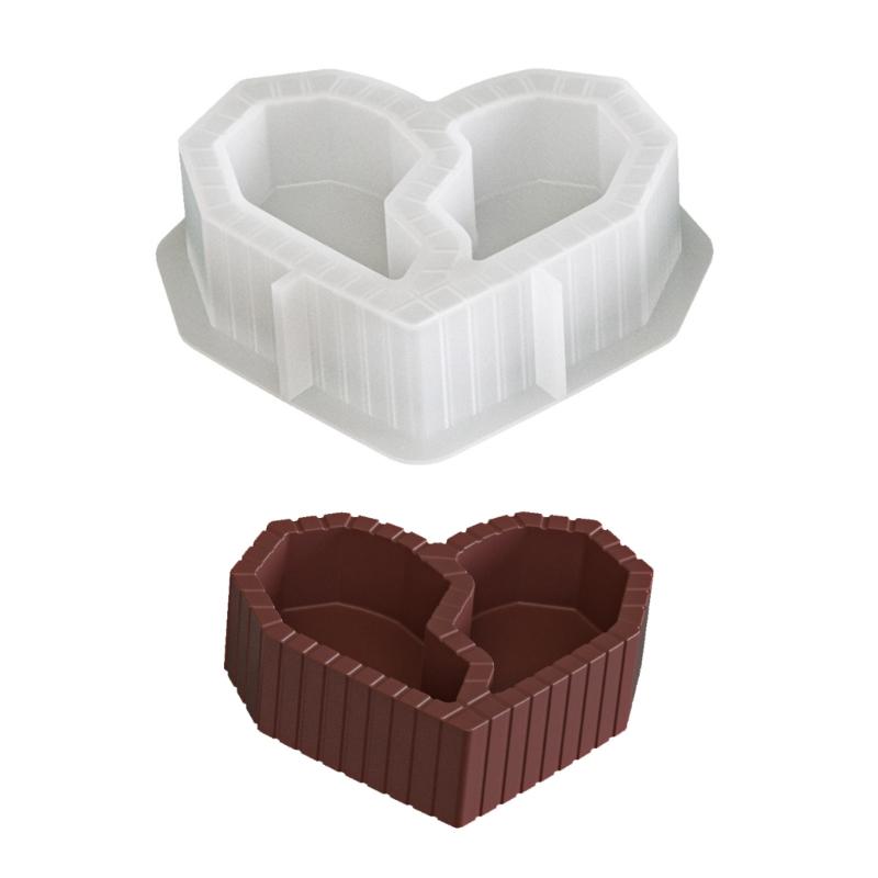 

Romance Heart Silicone Craft Mould Valentines Day Present or for Candle Making Plus Jewelry Organization Solution 1