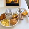 "Innovative Solo Meal Plate: Healthy Breakfast & Snack for Students and Kids"