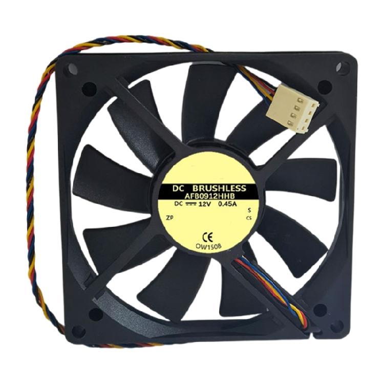 Optimal Air Circulation 90mm PWM Computer Fan, Low Noise 90mm Computer Case Cooling Fan for Office and Gaming PC