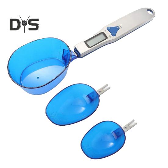 3Pcs/Set Digital Measuring Spoon Scale 25/45/180ML 4 Weight Units LCD Display Milk Powder Liquid Seasoning Food Weighing Scoop Kitchen Gadgets