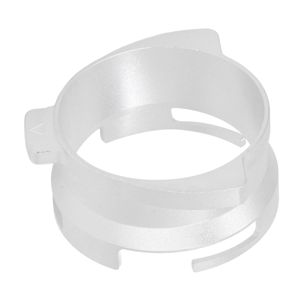 54mm Dosing Funnel Rotable Coffee Dosing Ring Replacement Silver Funnel Accessories For Home Coffee Shop Office