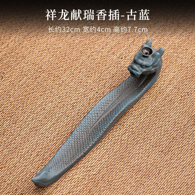 

Китайская Даргонская Гора Курильница Для Благовоний Держатель Для Палочек Благовоний Ароматерапия Позолота Керамика Курильница Дзен Йога Декор Ремесла