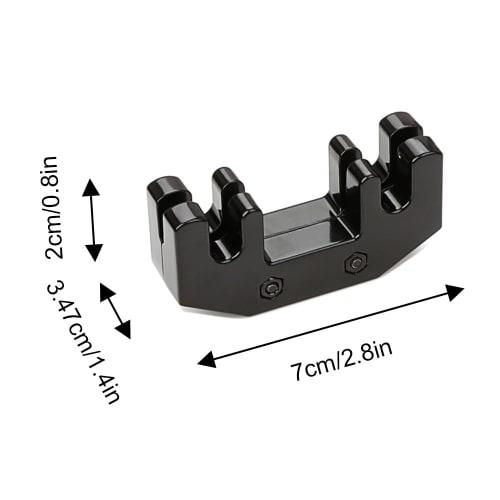 Cello Practice Mute, Metal Silencer, Replacement Part for Cello, Black, for Late Night Cello Practice