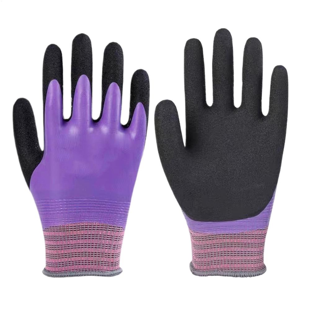 

Waterproof Latex Safety Gloves, Non-Slip Elastic Work Mitts For Women Cleaning Kitchen Cooking Gardening drop shipping