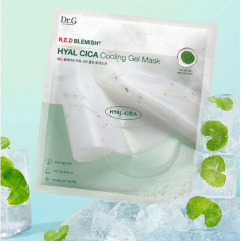 Dr.G Red Blemish Hyal-Cica Cooling Gel Mask (10 Sheets)