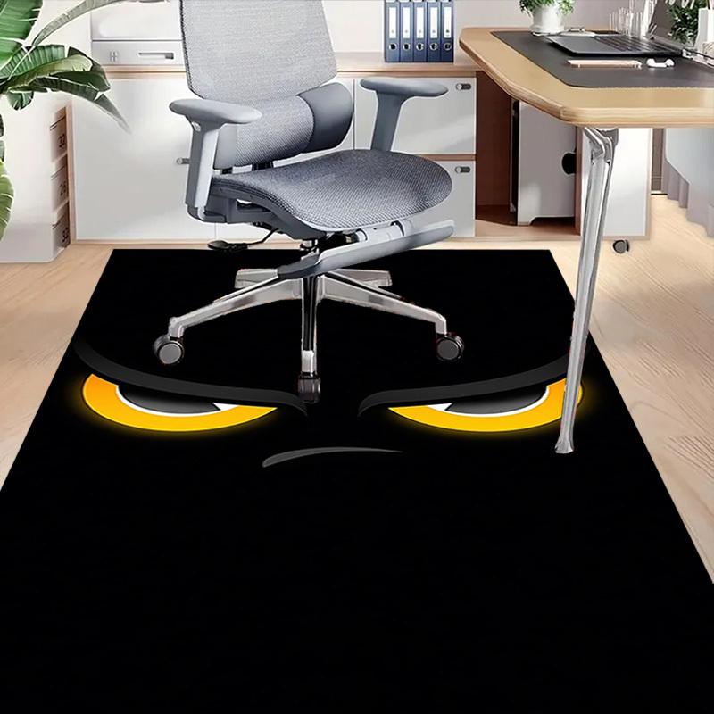 1PC Eyes Glowing Extra Large Non Slip Floor carpet, Office, family, bedroom, Studio Large Area Rug Indoor Rugs