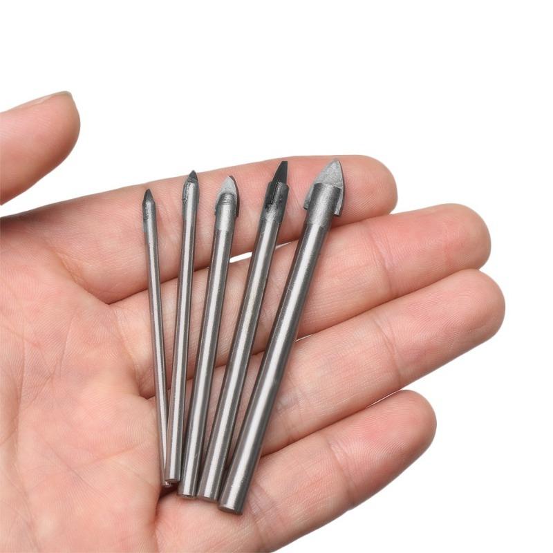 3-14mm Glasbohrer-Set Wolframkarbidspitze Keramikfliesenschneider mit 1/4" Sechskantschaft Elektrowerkzeugzubehör
