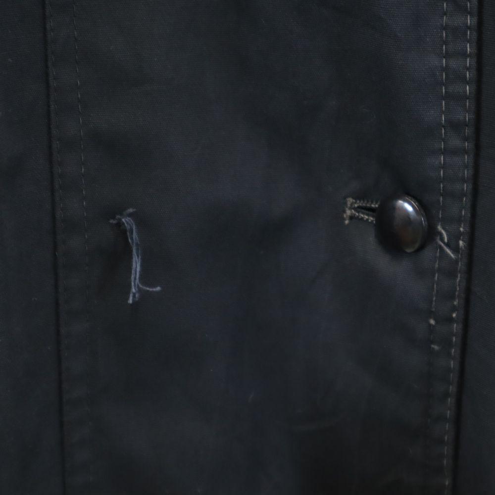 Vintage 80s Long Sleeve Coat Black Series Women Used