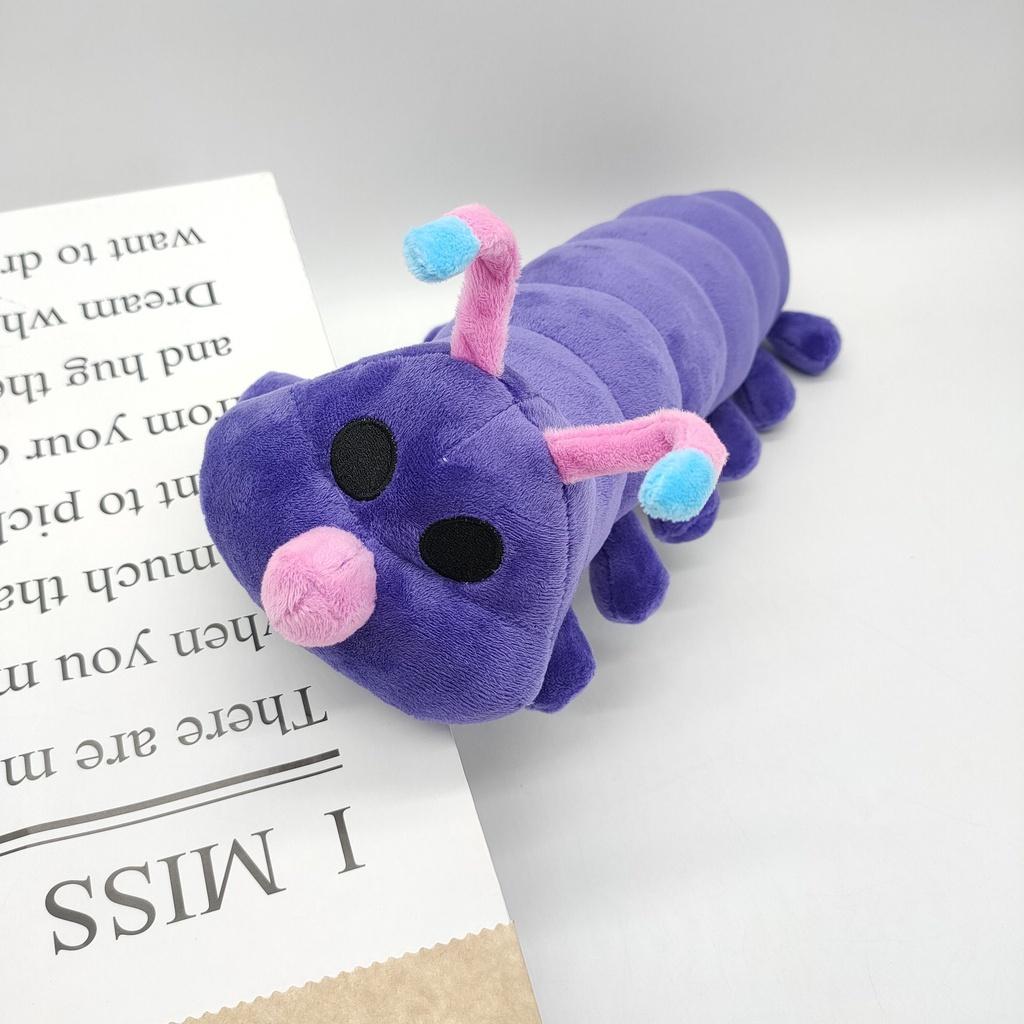 Luxurious 37cm Poppy Playtime Caterpillar Plush Toy Huggy Wuggy Purple Doll