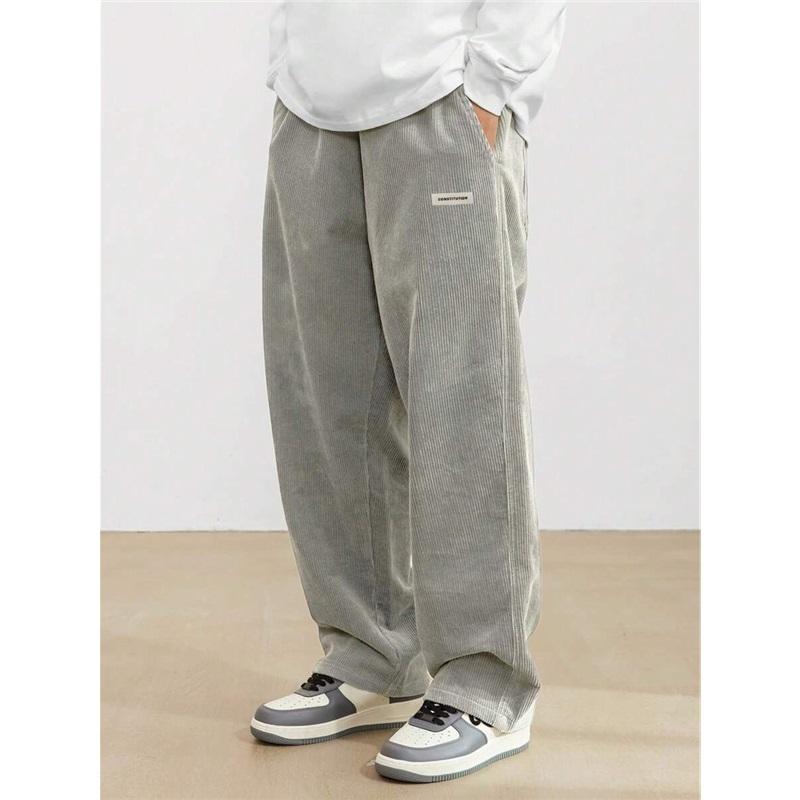 Joggebukser for menn Løse lange bukser Joggerbukser Uformell Sport Fitness Solide joggebukser Joggebukser for menn