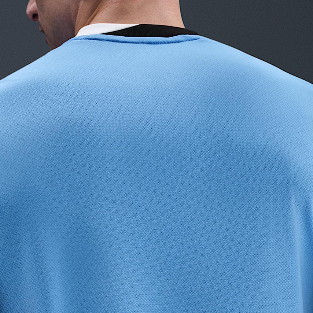 Nike Uruguaj Domáca verzia pre fanúšikov Rýchloschnúce Priedušné Okrúhly výstrih Krátky rukáv Futbalové tričko Pánske Vrcholy IM8589-412