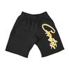 Corteiz American Street Hip Hop Printed Knitted Shorts Men's Trend Brand Summer Loose High Street Five-point Central Guard Pants