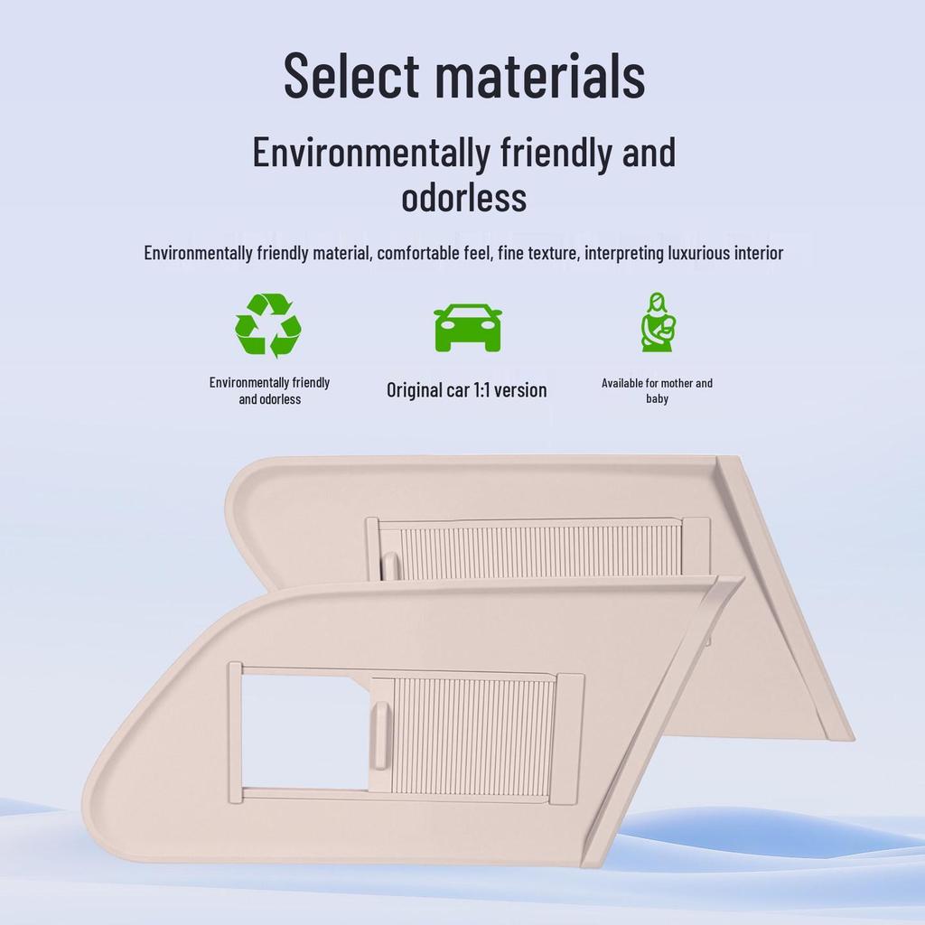 Ideal i6/i8 Center Console Privacy Organizer: Car Interior Storage Box