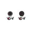 85mm GPS Speedometer 0-299km/h MPH with 0-12000RPM Tachometer High Beam  Turn Light Oil Pressure for Motorcycle Car 12V 24V