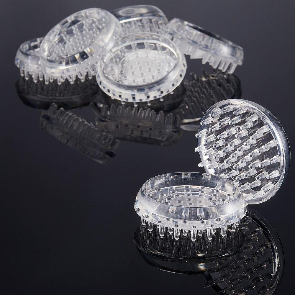 1/16 Pcs Clear Caster Cups Round Furniture Cups Comfortable Touch Carpet Protectors Sofas