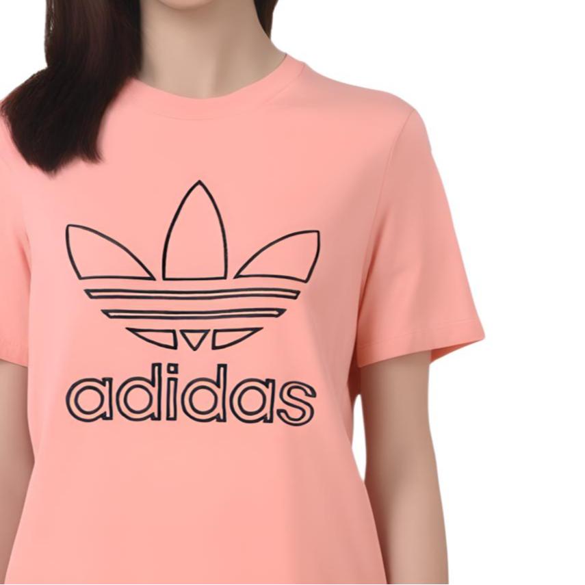 Adidas Originals T Shirt Women's Pink DX4240