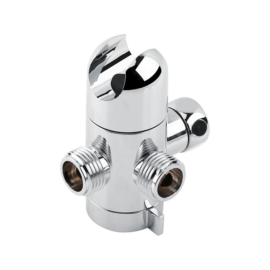 Arm Mounted Shower  Holder Bathroom Shower Valve 3 Way Tee Connector Shower Adapter  Shower  Diverter Valve Tools