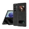 Z Fold 8 Ultra Leather Case Business Full Body Shockproof Protective Cover Foldable Phones