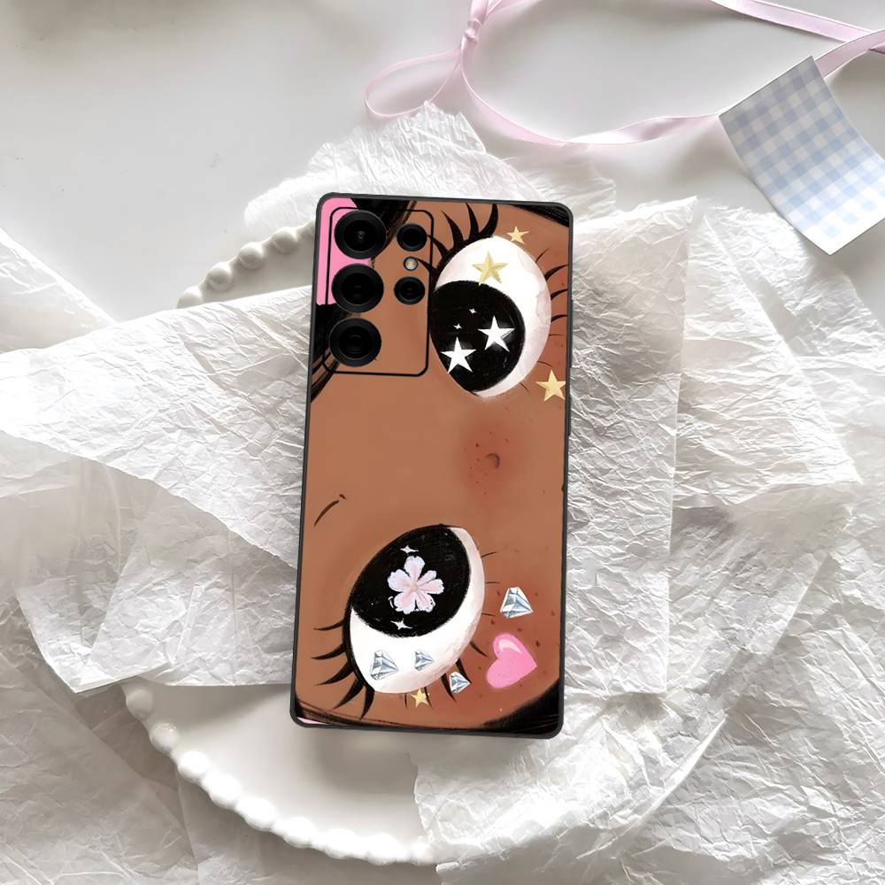 

Comic Girl Phone Case For Samsung S 24 Fe 25 Ultra Plus 20 Lite 21 30 22 23 24 22 Ultra 5G Fundas Samsung S20 ULTRA 5G