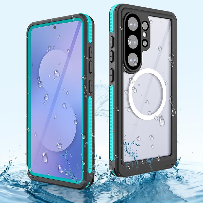 Custodia Impermeabile IP68 Per Samsung Galaxy S26 Ultra Ricarica Magnetica Immersioni Nuoto Sport Outdoor Arrampicata Copertura