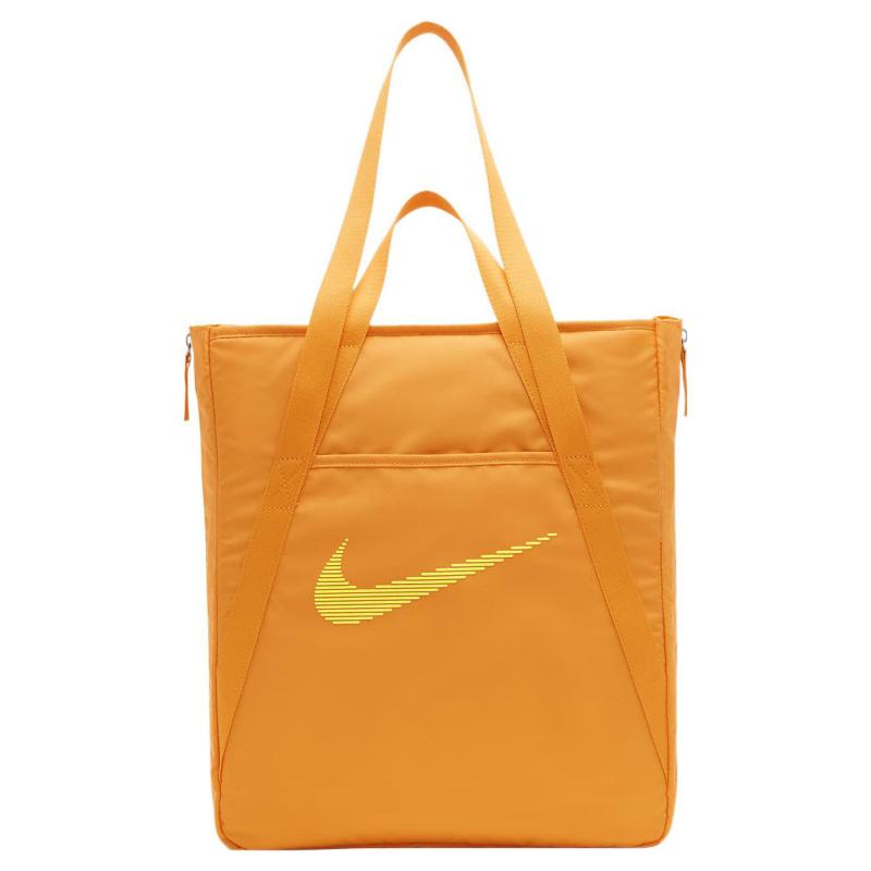 

Nike Fabric Tote Bag Shopping Bag Shoulder Bag Handbag Regular Unisex Bright Orange Casual DR7217-836 ярко-оранжевый