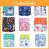Ultra Soft Bamboo Charcoal Cloth Diaper For Babies With Adjustable Pocket Design