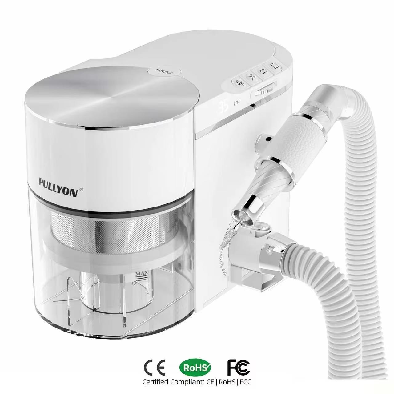 240W 2 az 1-ben Elektromos Körömcsiszológép Beépített Porszívóval Professzionális Manikűr Pedikűr Szalon Körömreszelő Eszköz 2-in-1 Nail Dust Collector**