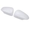 2 Pcs Rearview Door Mirror Cover 87945‑52170 Unpainted White Outer Wing Mirror Cap for Prius C 2012 To 2018