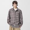 Retro Casual Checkered Shirt Men's Spring Long Sleeved Loose Collared Versatile Jacket