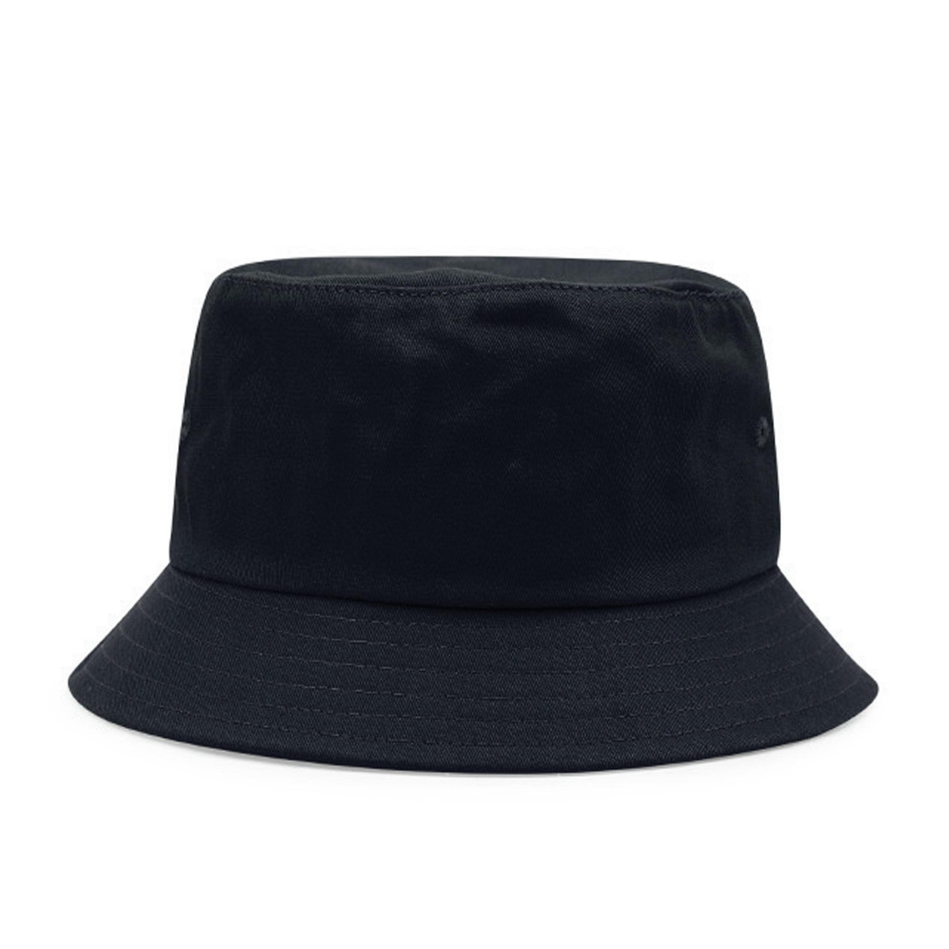 Custom Cotton Fishing Bucket Hat with Logo Fisherman s Style чёрный