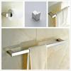 Bathroom Accessory Set High Quality 304# Stainless Steel 4pcs - tower bar hook Toilet Paper Holders towel holder