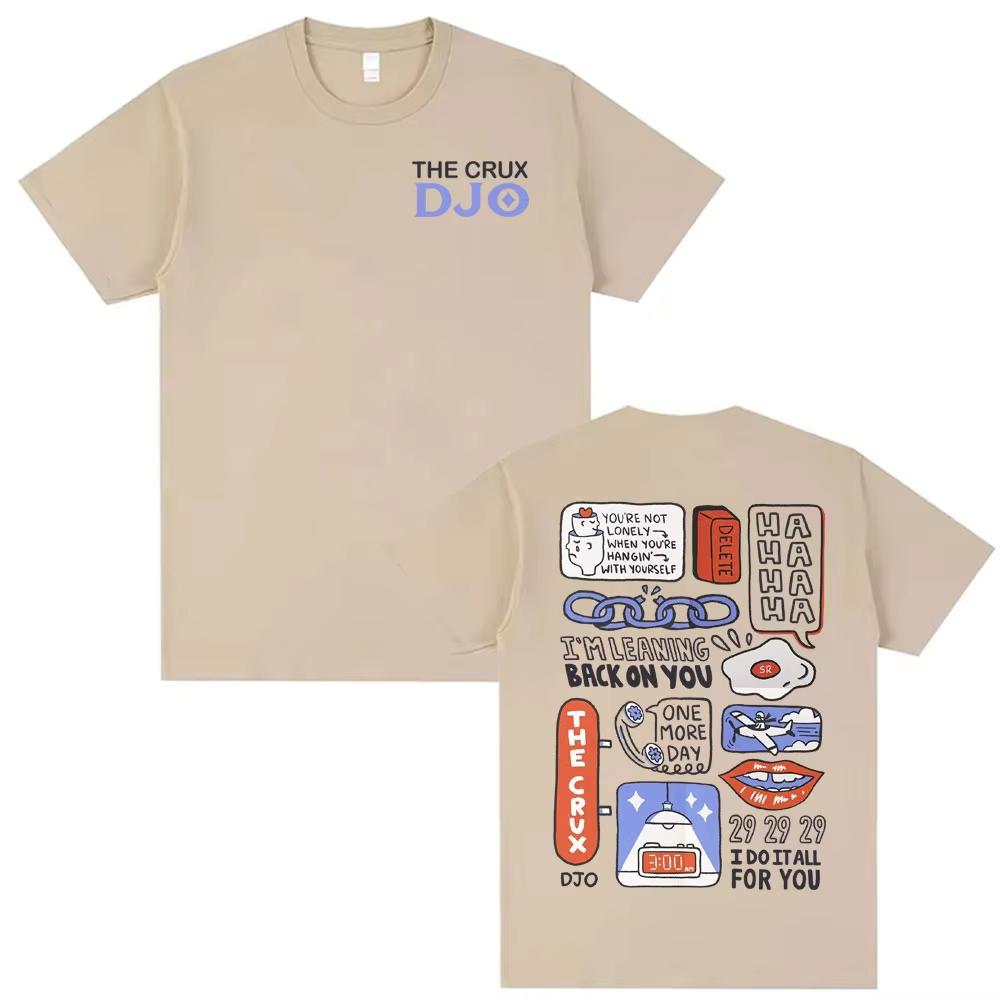 

The Crux Djo Inspired Album Graphic T Shirts Unisexs Clothing Harajuku Aesthetic Short Sleeve Tshirts Casual Cotton T Shirt S