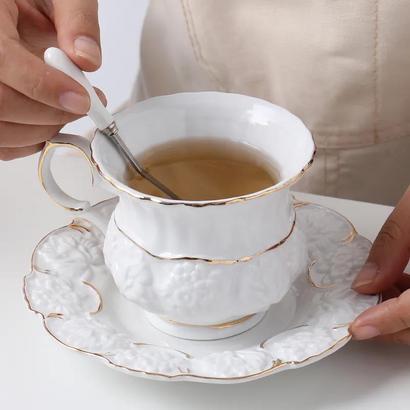 Tasse A Cafe Fleur Tasse A The Ensemble Menage Petit Luxe Style Europeen British American Simple Ins Drinking Cup Nordique Haut De Gamme Acheter A Prix Bas Livraison Gratuite Avis Reels