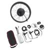 48V 750W Electric Bike Conversion Kit 20in Rear Wheel Electric Bicycle Hub Motor Kit with Controller LCD5 Panel Brake