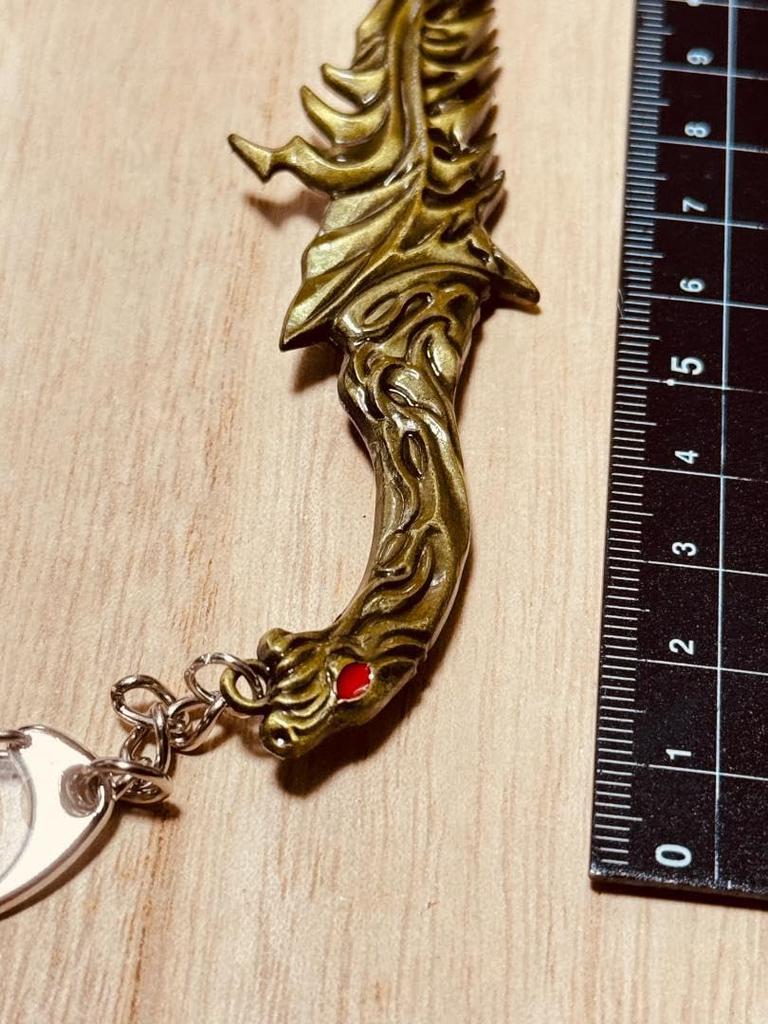 14cm Reduvia Elden Ring Mini Weapon Keychain Accessory Figure Doll Display Ps4 Ps5 Anime Game PC Computer Alloy Toy Metal Miniature Legend