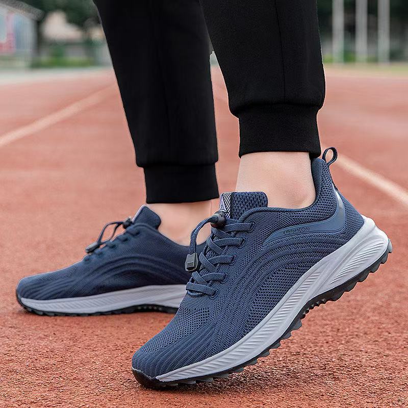 MODNE BUTY Męskie oddychające sportowe trampki Sportowe buty do biegania Odkryty damski trener tenisowy