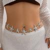Sexy Body Chain Punk Waist Chain Vintage Metal Womans Belt Fashion Bikini Belly Belt  Summer Beach