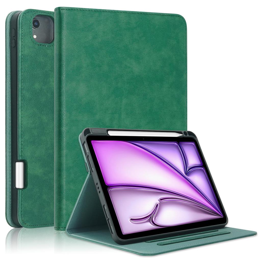 Leather Case For iPad Air 11 (2025)/(2024)/Pro 11-inch (2018)/(2020)/(2021)/(2022)/Air (2020)/(2022) Tablet Cover