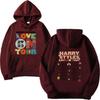 Unisex Love On Tour 2023 Letter Print Casual Sports Hoodie