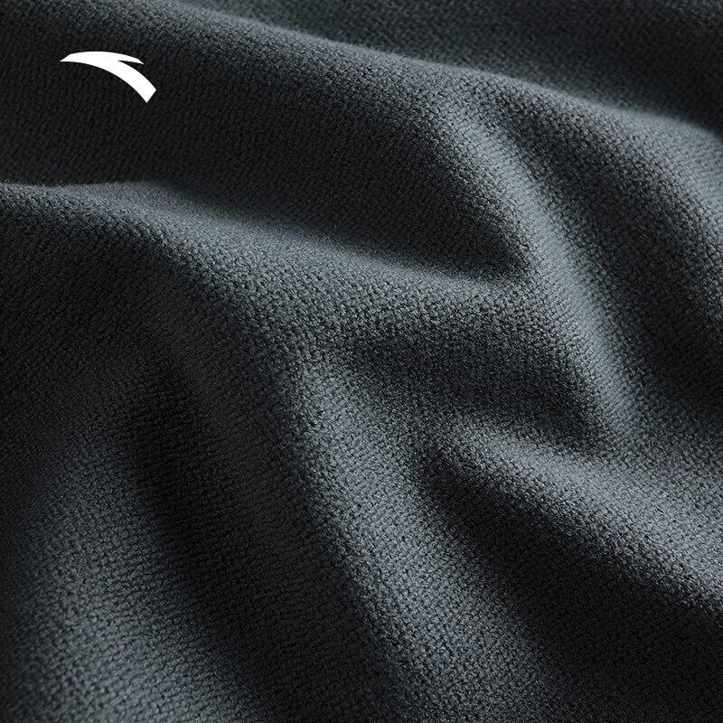 Anta Men's Lightweight Warm Fleece Straight Sports Pants