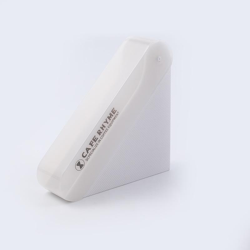 V60 Coffee Filter Paper Holder with Cover - Dust-Proof Storage Box for Hand-Brewed Filters