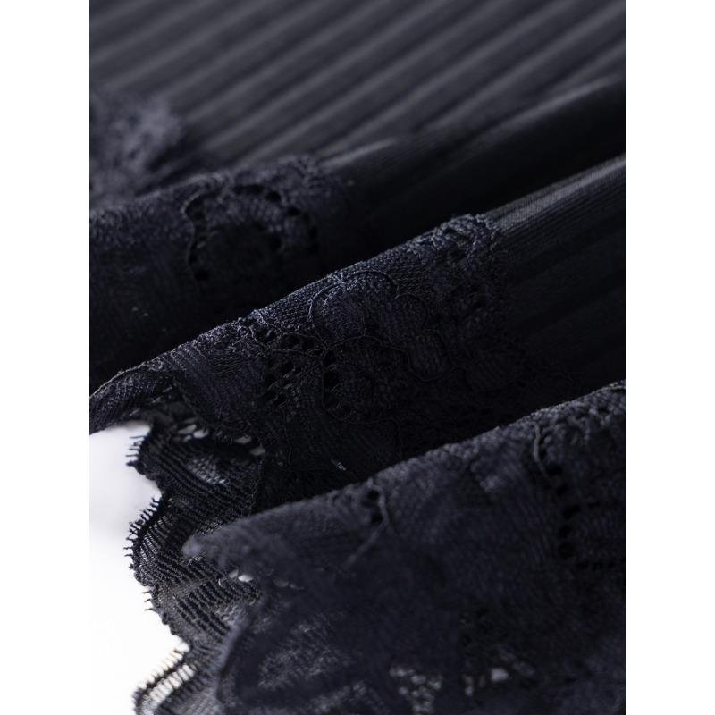 Women's Lace Lace Patchwork Pit Strap V-neck Tank Top