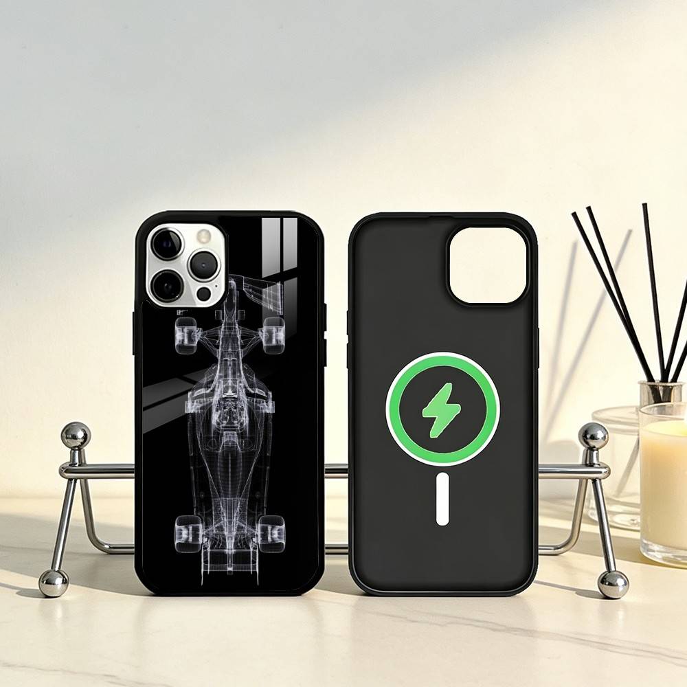 N-Nurburgring Sport Car Cool Phone Case For iPhone17,16,15,14,13,12,11 Plus,Pro Max Magnetic For Magsafe Wireless Charging