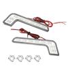 Lampada Luce di Marcia Diurna Super Luminosa a 8 LED Impermeabile Universale DRL