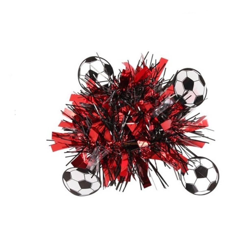 2PCS Iron Wire Soccer Cheering Wrist Flower Reusable Soccer-Themed Party Garland  Match Day Party