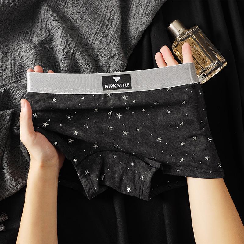 

Женские хлопковые трусы-боксеры: Дышащие, со средней посадкой, трусики больших размеров XL чёрный