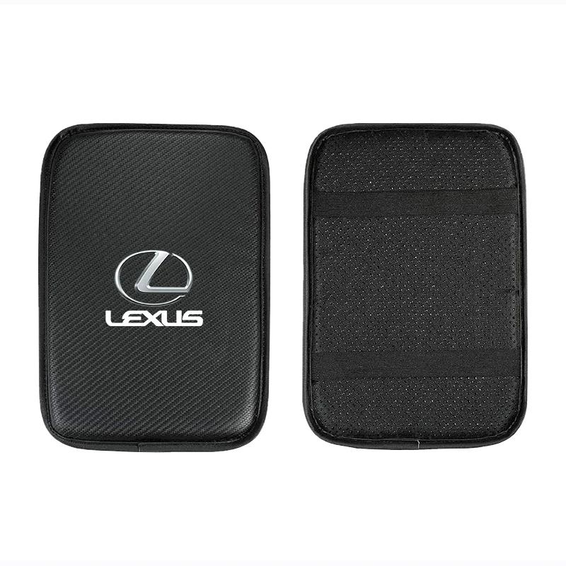Car Armrest Box Pad Protection Elbow Rest Cushion Console Cover For Lexus IS250 IS200 CT200h GS300 LS430 RX450h LX570 IS300 ES RX LS