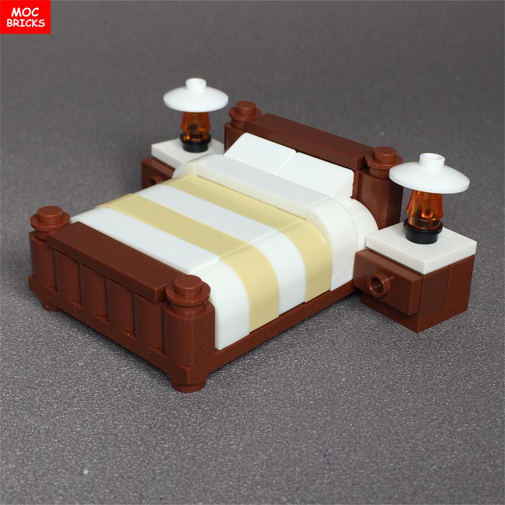 Non-Toxic Moc Bricks Baby Stroller Series Nursing Bottle Baby Figure Assembled Building Blocks Educational Toy For Children Gift