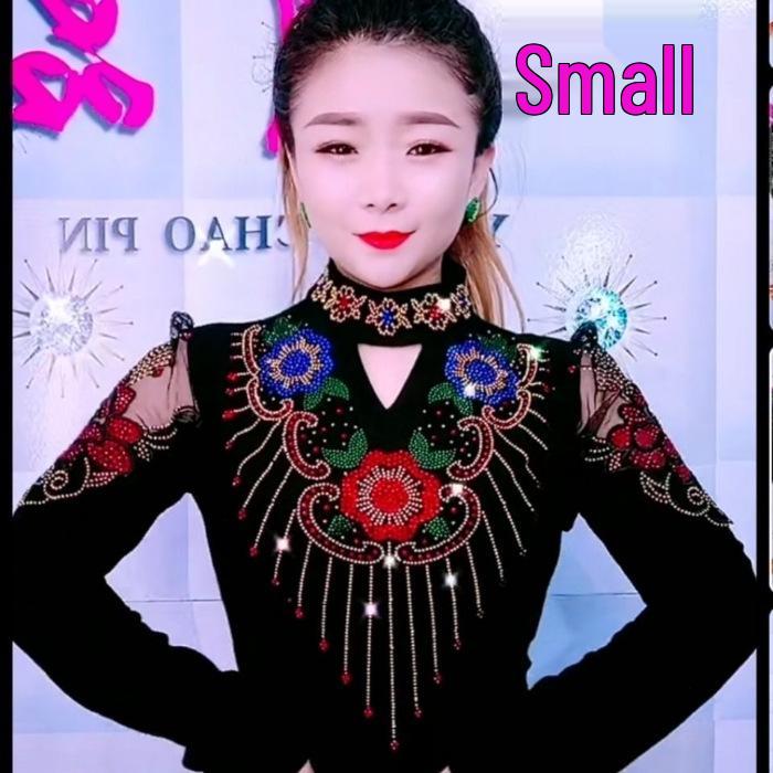 

Женская приталенная футболка с длинным рукавом из кружева на флисовой подкладке, осень-зима 2025 3XL чёрный