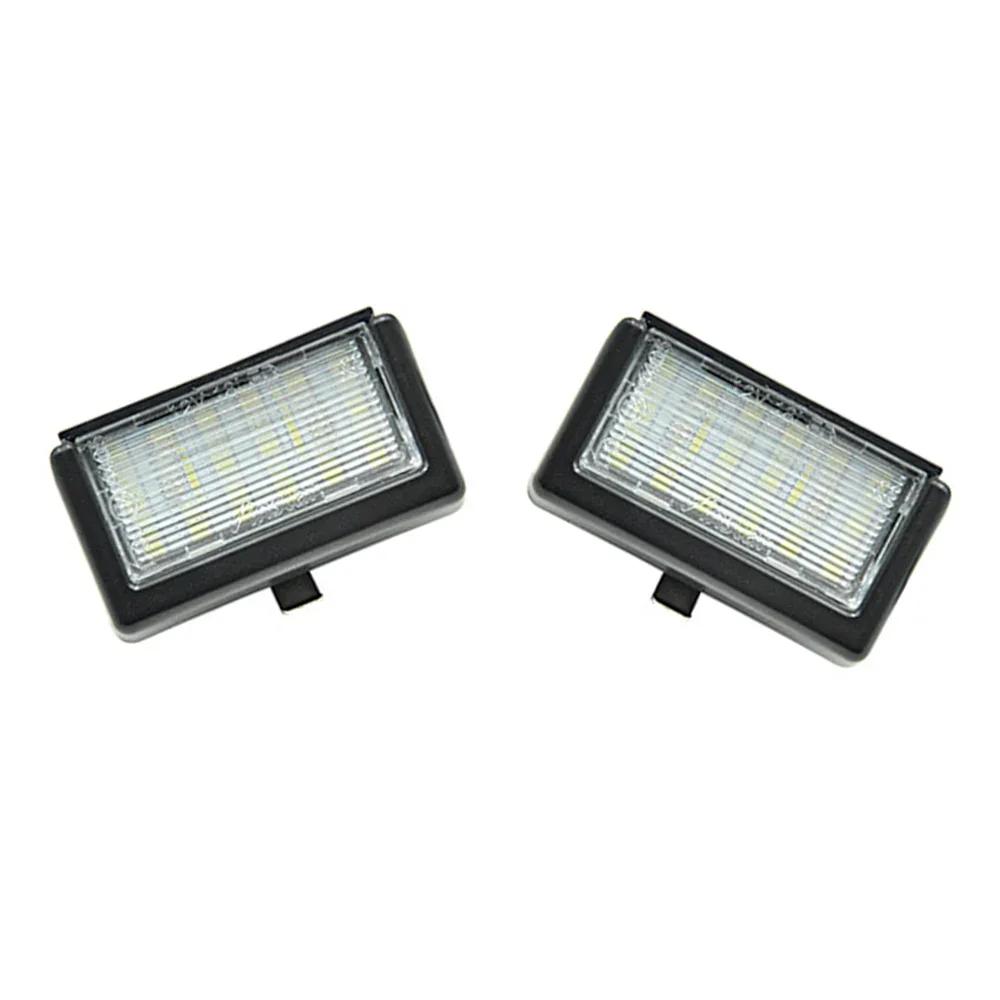 2 Stück Auto Weiß Fehlerfrei LED Kennzeichenleuchte Für Benz ML W164/X164X